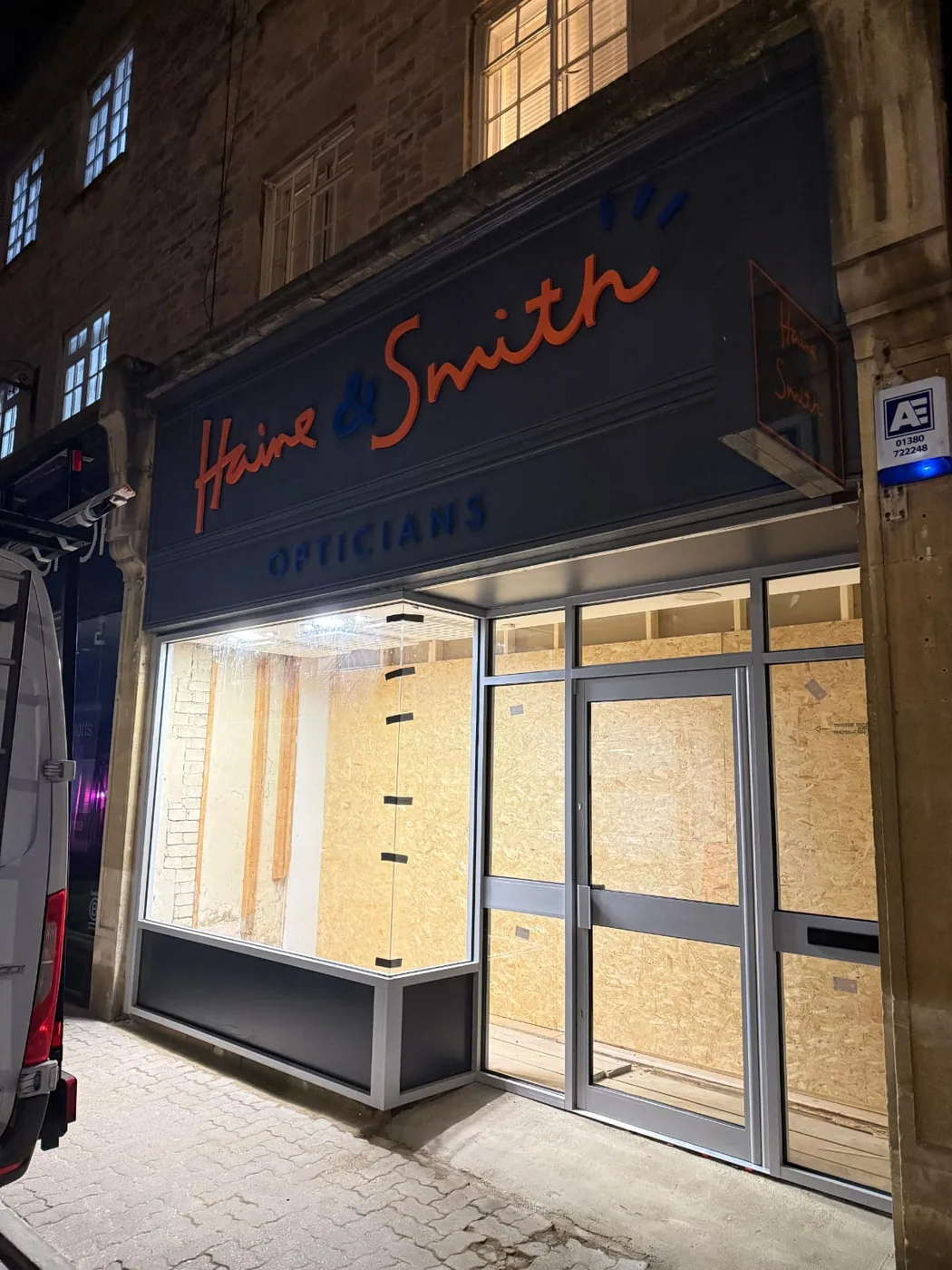 Completed commercial shopfront installation by Shopfront Specialists