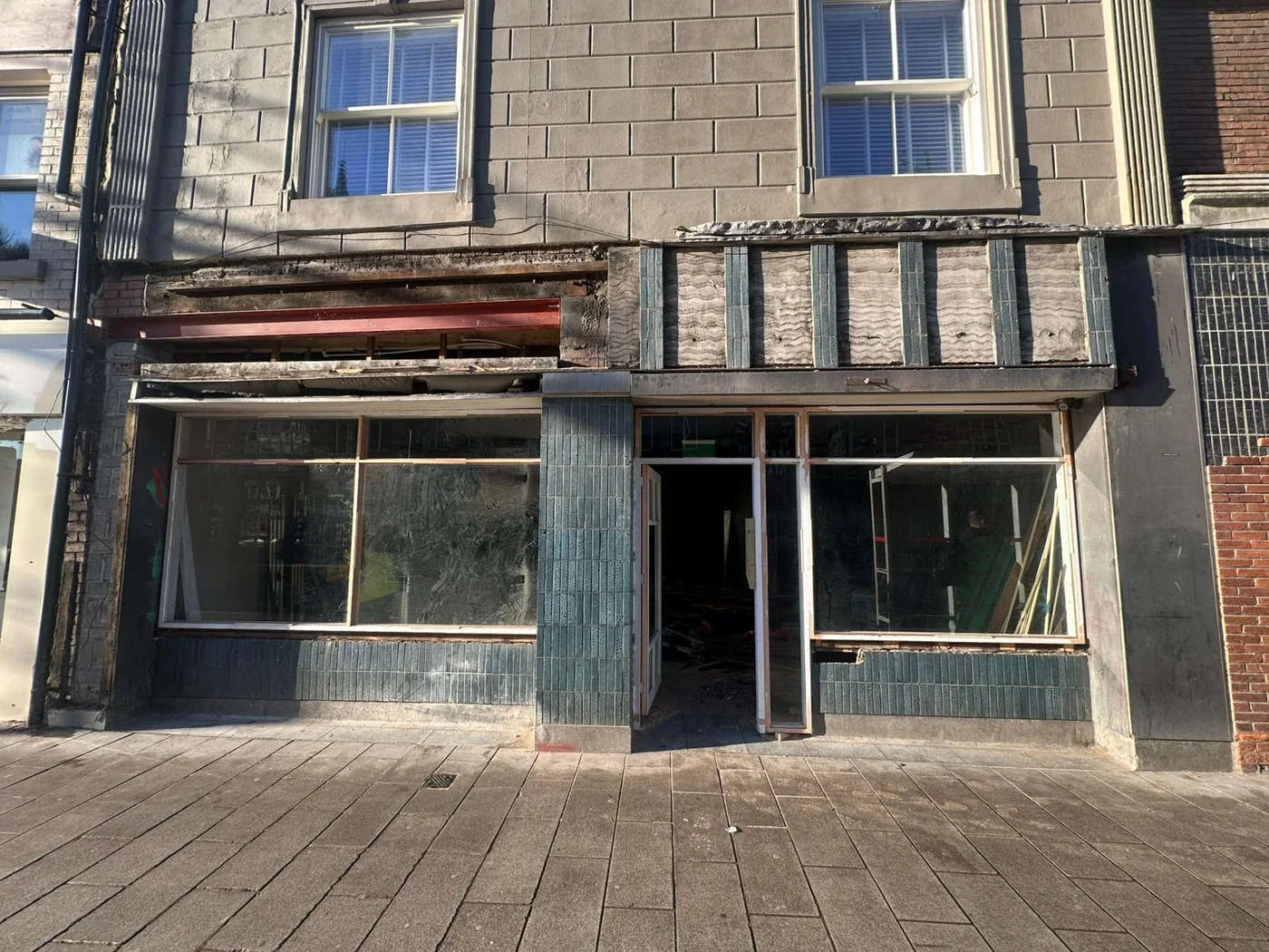 Completed commercial shopfront installation by Shopfront Specialists